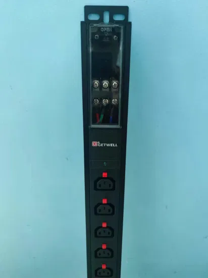 PDU de support mesuré CEI C13 C19 électrique industriel 240 V